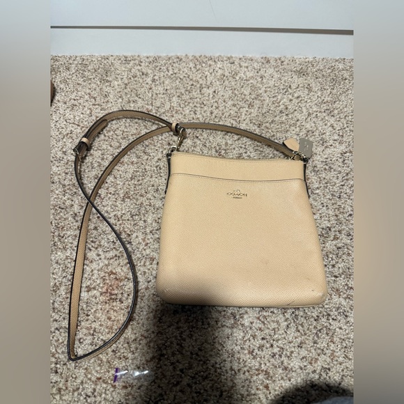 Coach Tan Crossbody Bag - Picture 1 of 6